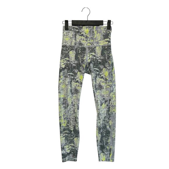 Lululemon Wunder Train High-Rise Tight 25" Womens Sz 4 Cinder Grain Spruce Multi - Picture 1 of 6